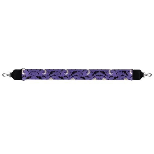 Image of Adjustable Purse Strap for Women, Crossbody Wide Handbag Strap Replacement, Sturdy Bag Strap with Silver Hardware