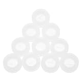 jojofuny 10 Pezzi Coperture per Cannucce in Silicone per Barattoli Mason, Tappi per Fori Cannucce, Protezione da Sporco, Riempimento tra Cannuccia e Foro