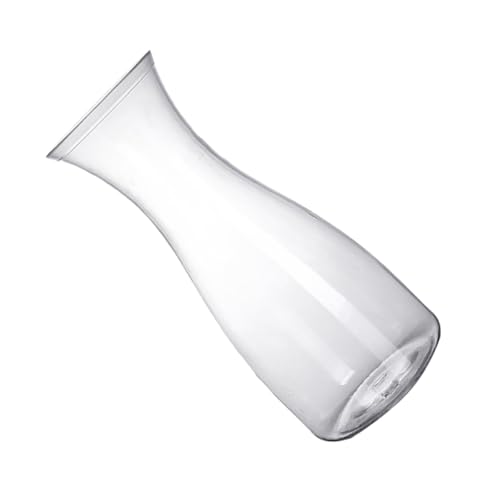 SHINEOFI Caraffa Vino Acrilica Trasparente per Servire Bevande Decanter Versatile per Feste e Cene Resistente e Facile da Pulire Adatta Succhi Tè Freddo e Liquori