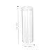 STOBOK 10pcs Coin Storage Tubes Transparent Coin Holders for Collectibles Protection Against Scratches and Sliding for All Types