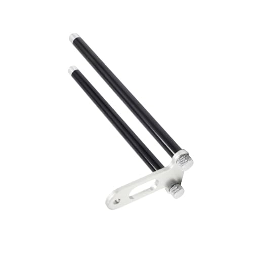 HGENAHGTF Conector de caña para alarma de mordeduras, resistente al viento, para orejas de aluminio, para pesca, pesca de aluminio