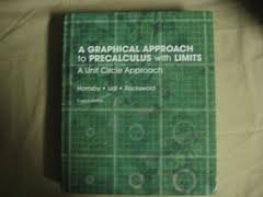 A Graphical Approach to Precalculus with Limits... 0536475938 Book Cover
