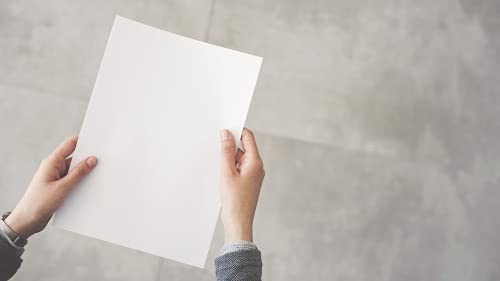 Weiß Rückwand Karton A4, Leinenstruktur Produktbild-Vorschau 9