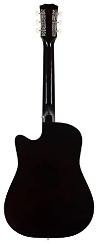 Rocktile WSD-5C-NT Slim Line Set de guitare folk Naturale - Les Beatles, Paul McCartney, John Lennon, RIngo Starr, George Harrison Rocktile WSD-5C-NT Slim Line Set de guitare folk Naturale – Image 5