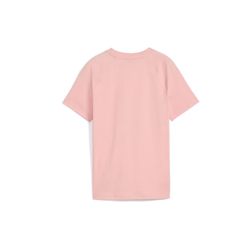 PUMA Kids Girls Butterfly Vibe Logo Crew Neck Short Sleeve Casual Tops Casual - Pink2