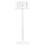 VIVO Anti-theft Key & Lock Adjustable Floor Stand Kiosk Public Display for 12.9