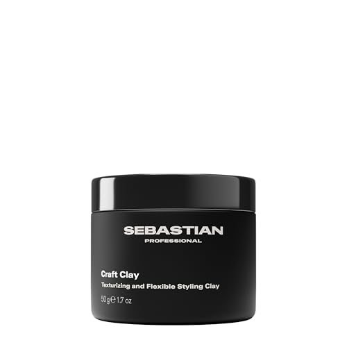 Sebastian Professional Craft Clay – Gel coiffant argile texturisante professionnel – 50 g