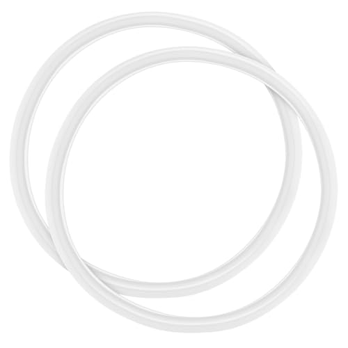 Gatuida 2 Piezas De Anillo De Sellado De Tira De Sellado De Sello De Repuesto Para Freidora Instapot Tapas De Tarros Dobles No Máquinas Junta Para
