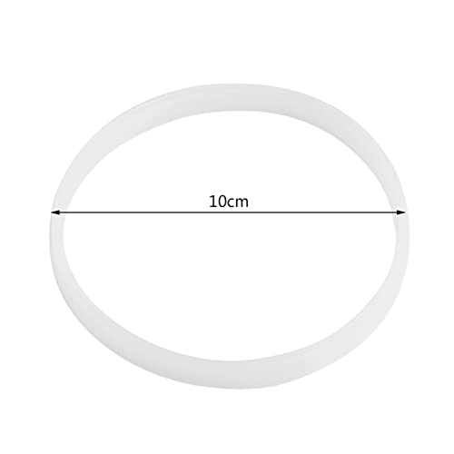 Silikondichtungen Ersatz 15×9×3 10 cm Weiße Gummidichtung Entsafter-Mixer-Ersatz