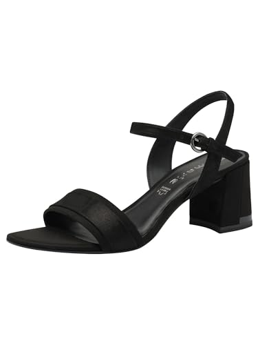 Sandales à talons Tamaris femme 1-28344-44 noires en taille 38