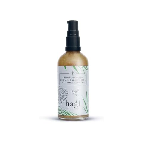 Aceite Corporal Hagi Natural con Chia y Polvo de Oro Cover