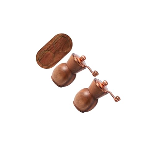 Guangcailun Ensemble de moulins à sel avec support, moulin manuel à grosseur réglable pour la cuisine et la maison