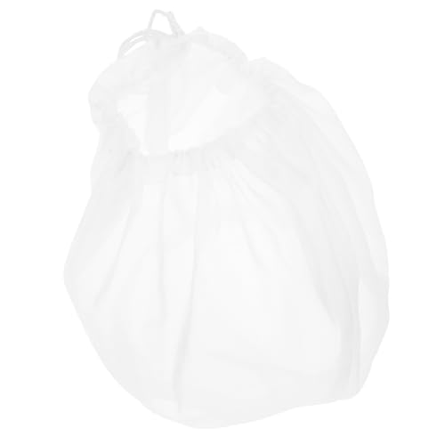 Angoily Bolsa Coladora de Malla Fina Reutilizable para Filtrar Verduras y Leche de Frutos Secos Tamaño Mediano 41 CM Bolsa Filtrante de Nylon para Cocina y Preparación de Bebidas