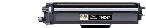 Cartucho de tóner TN247 TN243 negro compatible con Brother TN 243 TN 247 DCP L3550CDW MFC L3730CDN MFC L3750CDW HL L3210CW HL L3230CDW (negro)
