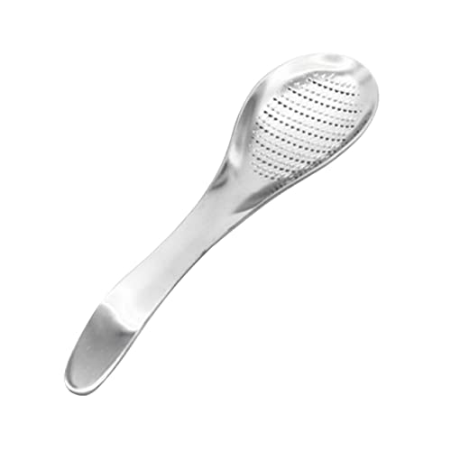 Cabilock Stainless Steel Garlic Press Mincer Grinding Spoon with Razor Teeth for Quick Results Kitchen Gadget for Fresh Cooking Dishwasher Essential Cooking Tool