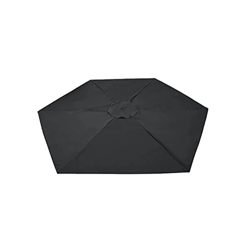 Nuryme Couverture de Parasol de Remplacement, Couverture de Remplacement Anti-ultraviolets étanche pour terrasse ferraille Hof, Jardin, terrasse Cover