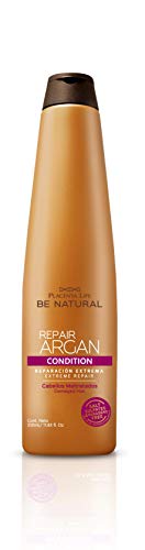 Be Natural - Repair Argan Acondicionador de Reparación - Cabello Maltratado y Seco - Aceite de Argán y Vitamina E - 350 ml