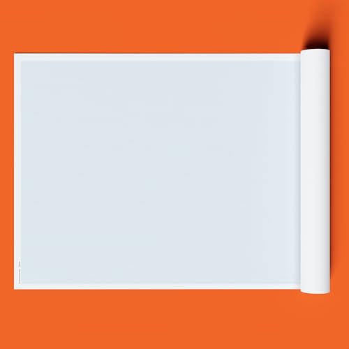 Geyer Instructional Products - Rolo grande de papel milimetrado de 91,4 cm x 304,8 cm, grade azul de