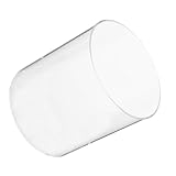 ANDRESLAD Pantalla de Vidrio para Lámpara de Queroseno Diseño Vintage Resistente al Viento Repuesto Mediano para Decoración Interior y Exterior