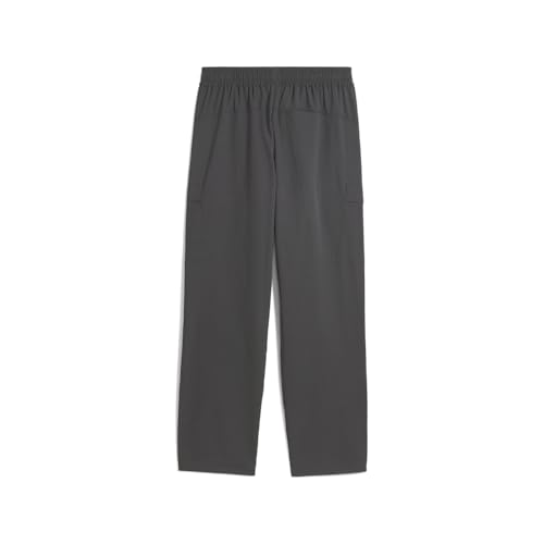 PUMA Mens Wardrobe Essentials Relaxed Cargo Pants Casual - Grey4