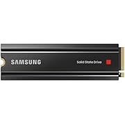 SAMSUNG 980 PRO SSD with Heatsink 1TB PCIe Gen 4 NVMe M.2 Internal Solid State Drive, Heat Control, Max Speed, PS5 Compatible, MZ-V8P1T0CW