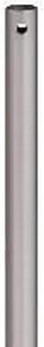 Accessory - .45 Inch Diameter Extension Rod-6 Inch Down Rod Length-Greek Silver Finish