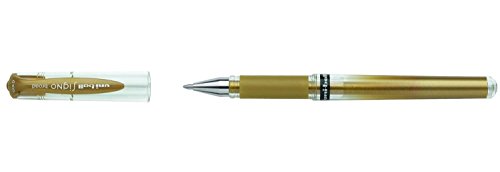 uni-ball 146811 - Gelroller Signo UM-153, broad, 1,0 mm, silber, 1 Stück