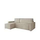 Ecksofa mit Schlaffunktion und Bettkasten