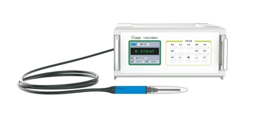 Medidor de Campo Magnético AC DC Gauss Tesla de Escritorio