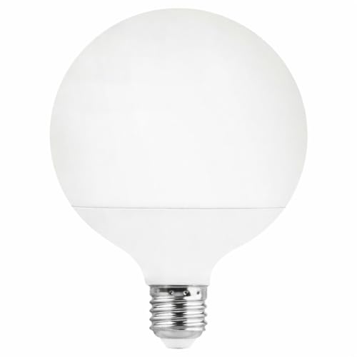 WEBMATEL Bombilla LED E27 Globo 18W | Lámpara LED G120 | Luz Blanca Neutra | 4000K | 1780lm | 220 – 240V AC | 30000 Horas | Sustituye a Bombillas Halógenas de 140W | Ángulo de Haz 220 Grados |