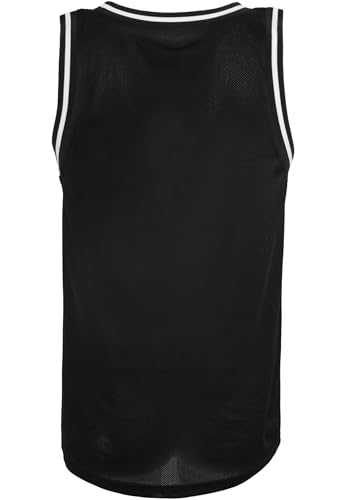 Mesh Tanktop Build Your Brand transpirable con cuello alto de protección masculina 6