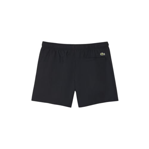 Image of Lacoste Men's Croc Print Swim Trunks