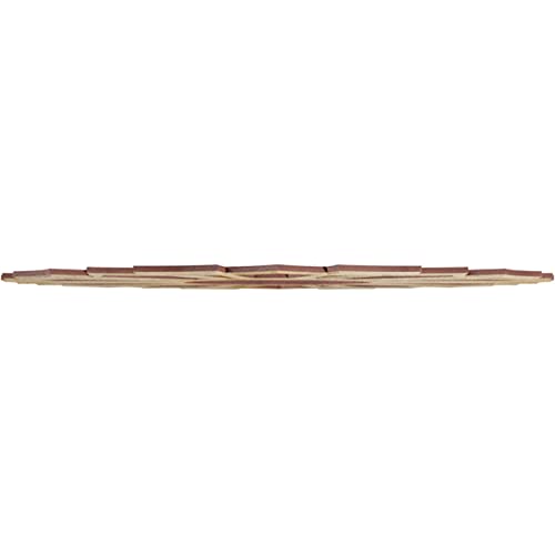 Image of Ekena Millwork 20 inchOD x 7 inchID x 3 /8 inchT Augustus Wood Fretwork Pierced Ceiling Medallion, Hickory