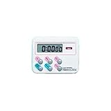 Amarell E920630 Kurzzeitmesser Electronic Uhr mit lautem Alarmton, Timer bis 24 h, Uhr/Stoppuhr