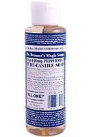 Dr. Bronner's Organic Pure Castile Liquid Soap, Peppermint Oil, 32 oz, 2 pk by Dr. Bronner's