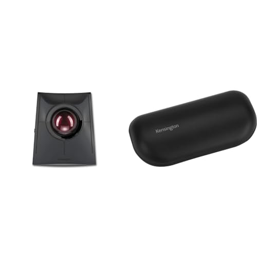 Image of Kensington SlimBlade Pro Wireless Trackball & ErgoSoft Mouse Wrist Rest Bundle (K72080WW, K52802WW)