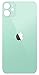 ABUSVEX Original Rear Back Glass Replacement Compatible with iPhone 11 6.1 inches All Carriers with Pre-Installed Adhesive and Repair 11 Tool (Green)