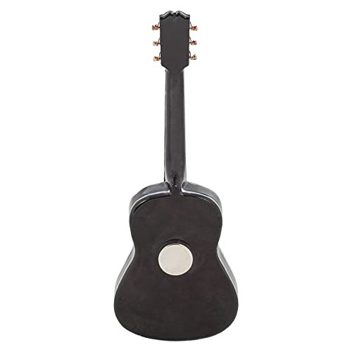 Imán miniatura guitarra acústica madera 4 pulg. miniatura 4