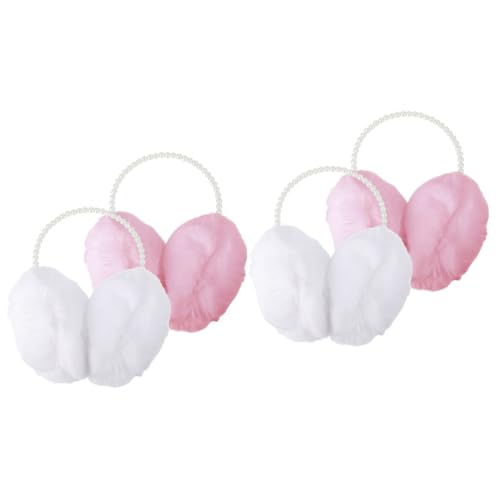 Orejeras de peluche SOIMISS: protección contra oídos fríos en niñas para el colegio