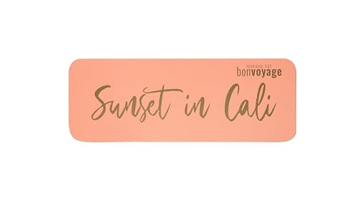 bonvoyage Essentials, California Inspired Eyeshadow Palette with Brush, 12 Long-Lasting - Image 2