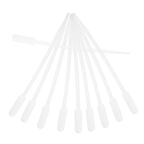 HEALLILY Science Pipettes Droppers Set 10ml Plastic Droppers Travel Dropper Bottle