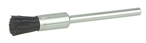 Image of Weiler 26121 5 /16 inch Miniature End Brush, Stiff Hair Fill, 1 /8 inch Stem, Made in The USA (Pack of 144)