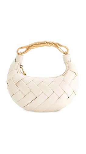 JW PEI Women's Orla Weave Handbag, White, One Size