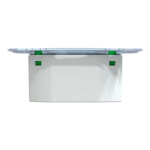 Schneider Electric Merten Connected Raumtemperaturregler-Einsatz, Unterputz, 16A, Zigbee, Smart Home, grün, Artikelnummer MEG5777-0001