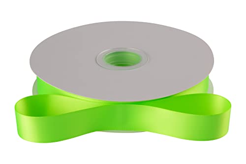 Double Faced Satin Ribbon, 25mm X 91M, Solid Polyester Ribbon for Gift Wrapping Crafts, Wedding Party Ceremony Decoration - Image 3
