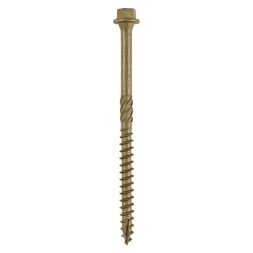 6.7 x 100mm Hex - Exterior -Timber Frame Construction & Landscaping Screws (Tub 300)