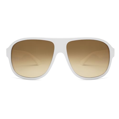 SOJOS Trendy Floating Polarized Aviator Sports Sunglasses for Women Men,Retro Shades for Fishing Surfing Boating SJ23363