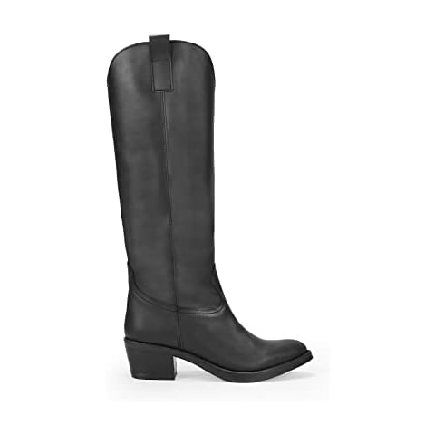 BOTAS BOSANOVA Cowboy de Piel Negras para Mujer Cover