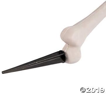 21sz+X6PiLL._AC_ Life Size Skeleton Yard Halloween Decoration - Ground Breaker Skeleton with Movable Jaw Skull and Articulated Legs and Arms