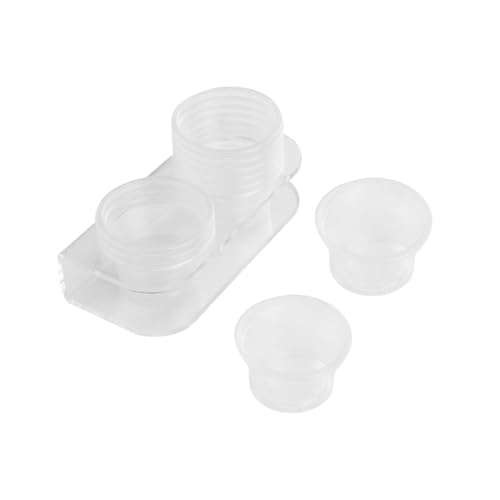 HYTROVE 爬虫類 餌やり ボウル ヤモリ 水槽 ヤモリ 用品 自動 魚 餌やり器 水槽用 爬虫類 水槽 ヤモリ アクセサリー トカゲ 餌やり 皿 スッポン 亀 餌 カエル 動物 爬虫類 フィ